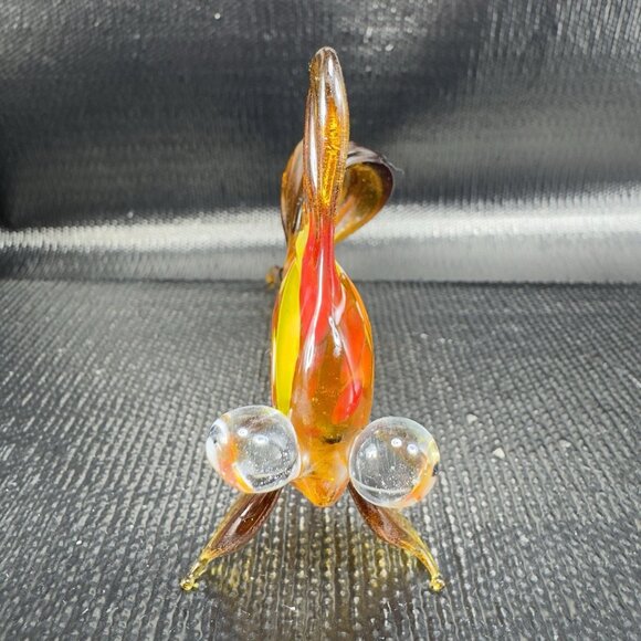 Hand Blown Russian Art Glass Fish Figurine Delicate Figure Hand Made In Russia - Picture 12 of 14